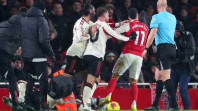 اعتذار مارتينيلي لكونور برادلي بعد مشادة آرسنال وليفربول