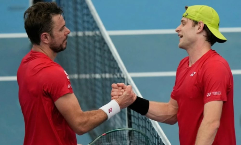 سويسرا تهزم بلجيكا وتبلغ نهائي بطولة التنس في أستراليا