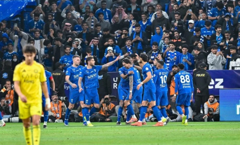 الهلال يهزم النصر 3-1 وينفرد بصدارة دوري روشن السعودي