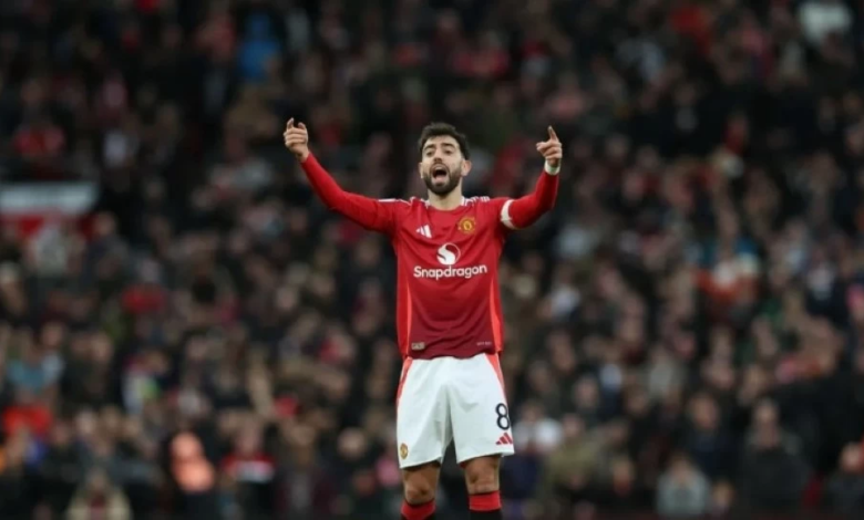 اختراق حساب برونو فرنانديز يثير أزمة في مانشستر يونايتد