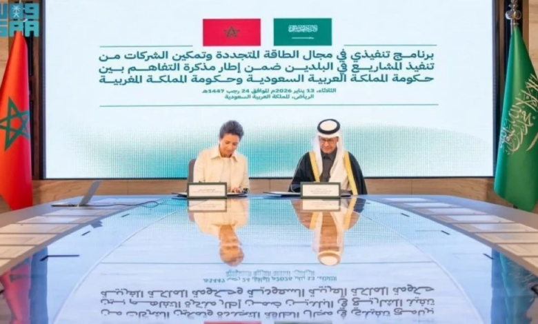 Saudi Arabia and Morocco sign an executive program for renewable energy