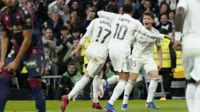 ملخص مباراة ريال مدريد وليفانتي 2-0 في الدوري الإسباني