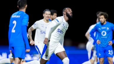 حسان تمبكتي يسجل أول أهدافه في دوري روشن مع الهلال