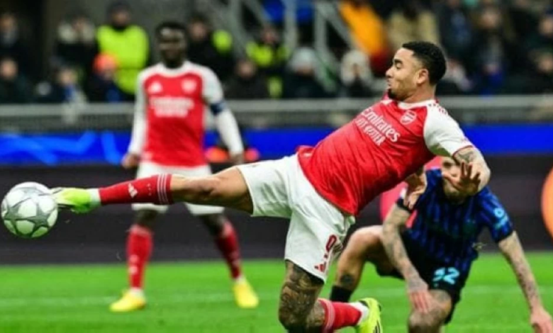 أرسنال يهزم إنتر ميلان 3-1 ويتصدر دوري أبطال أوروبا