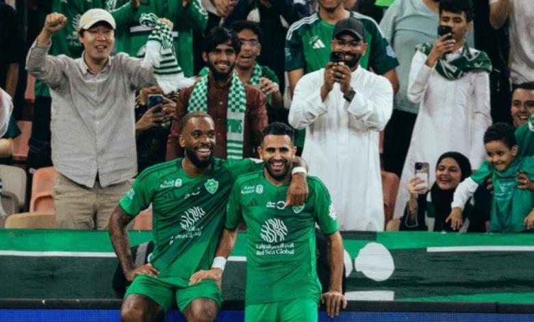 أرقام رياض محرز مع الأهلي: مئوية تاريخية وتألق ضد الخليج