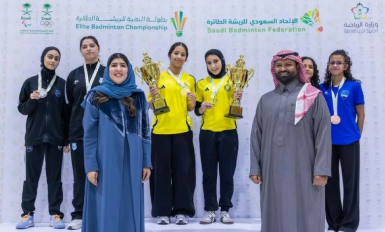 ياسمين عبدالجواد تتوج بذهبية الريشة الطائرة.. والنصر يتصدر