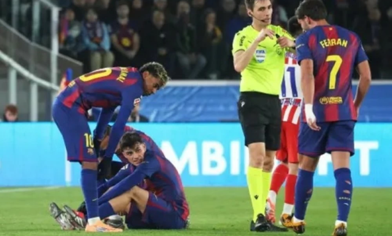 تفاصيل إصابة بيدري ومدة غيابه عن برشلونة - تقرير طبي