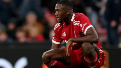 The death of Liverpool defender Ibrahima Konate's father and details of his absence