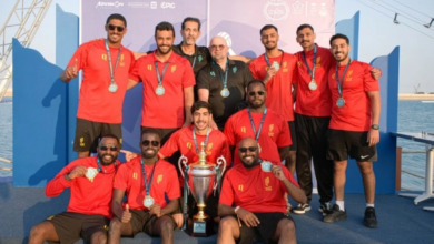 Al-Qadisiyah wins the Beach Water Polo Cup for the third time