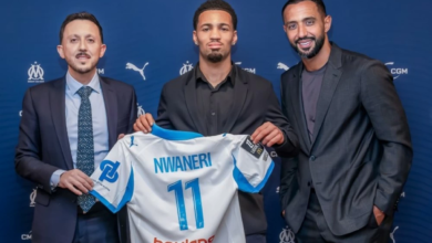 مارسيليا يضم كوينتن تيمبر وإيثان نوانيري في الميركاتو الشتوي