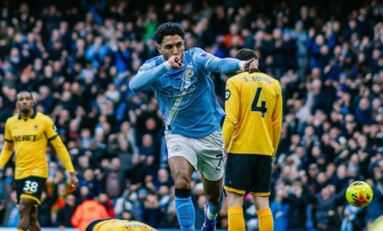 عمر مرموش يحقق رقماً تاريخياً مع مانشستر سيتي بالدوري الإنجليزي