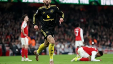 مانشستر يونايتد يهزم أرسنال 3-2 في الدوري الإنجليزي