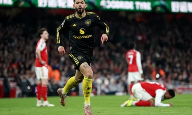 مانشستر يونايتد يهزم أرسنال 3-2 في الدوري الإنجليزي