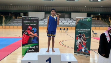 سعود العقيل بطلاً للمملكة في الووشو كونغ فو 2026