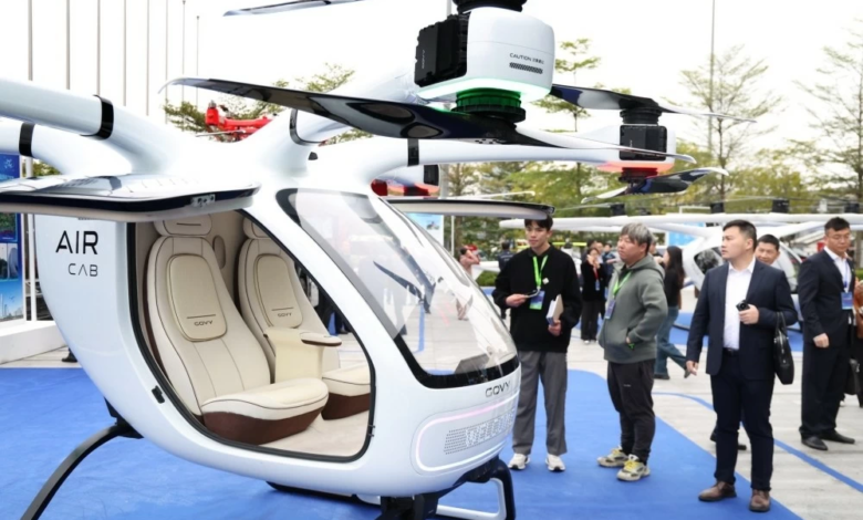 طائرات الدرون لنقل الأفراد: مستقبل التاكسي الطائر