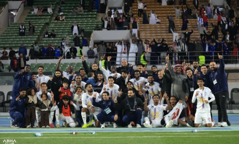 نتائج دوري يلو: أبها يعزز الصدارة والعروبة يلاحق الدرعية