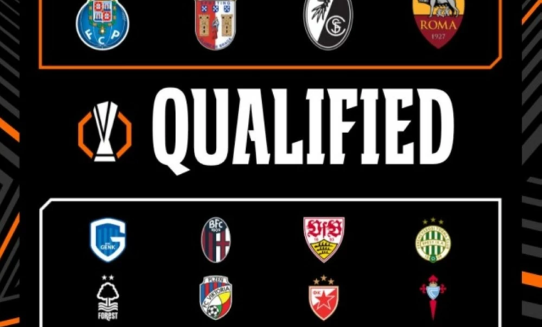 المتأهلون لدور الـ16 في الدوري الأوروبي ونتائج الملحق