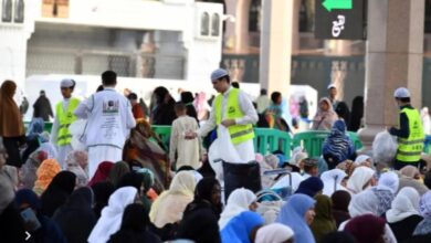 نصف مليون ساعة تطوعية في المسجد النبوي خلال 2025
