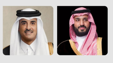 ولي العهد وأمير قطر يبحثان العلاقات وتطورات المنطقة - تفاصيل