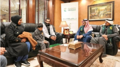 مركز الملك سلمان يتكفل بعلاج الطفل يزن نسمان من غزة