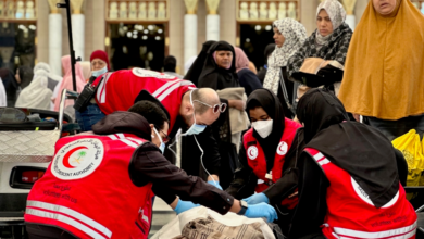 إنقاذ معتمر بالمسجد النبوي: الهلال الأحمر يتدخل في دقيقة واحدة