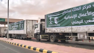 Saudi Arabia sends 70 trucks and over 1,400 tons of aid to Yemen