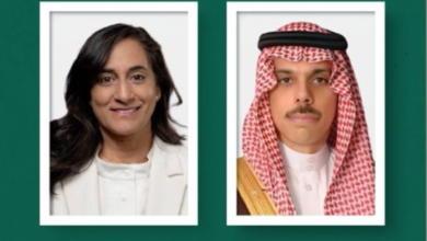 وزير الخارجية يبحث العلاقات والمستجدات مع نظيرته الكندية