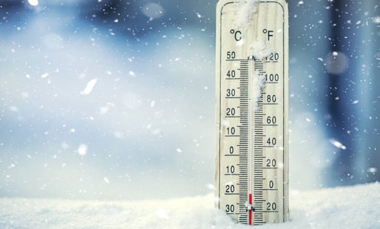 طريف ورفحاء تسجلان أقل درجة حرارة في السعودية اليوم