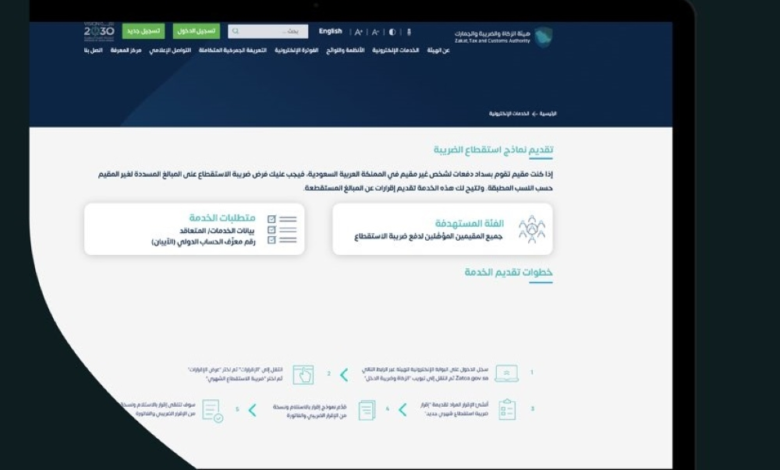 زاتكا: موعد تقديم نماذج ضريبة الاستقطاع لديسمبر 2025