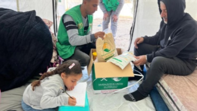 Saudi Arabia is setting up a new camp to house returning families in Gaza