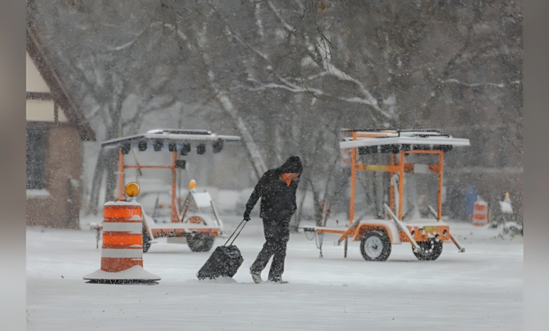 شلل في هولندا بسبب الثلوج: توقف القطارات وإلغاء رحلات جوية