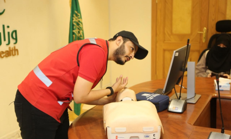 الهلال الأحمر بمكة يؤهل 108 آلاف مستفيد ببرامج إسعافية متطورة