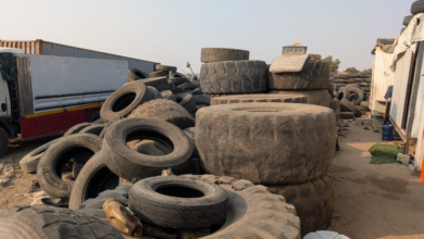 أمانة جدة تضبط 3 مواقع لتخزين الإطارات التالفة جنوب المحافظة