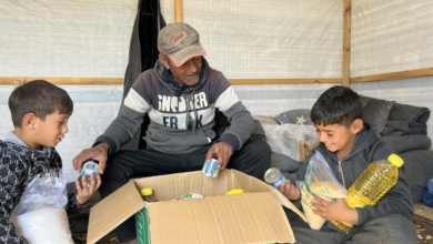 Saudi aid to Gaza: King Salman Center distributes food baskets to displaced people
