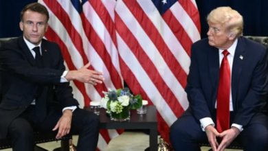 ماكرون ينتقد واشنطن: عدوانية استعمارية وتخلي عن الحلفاء