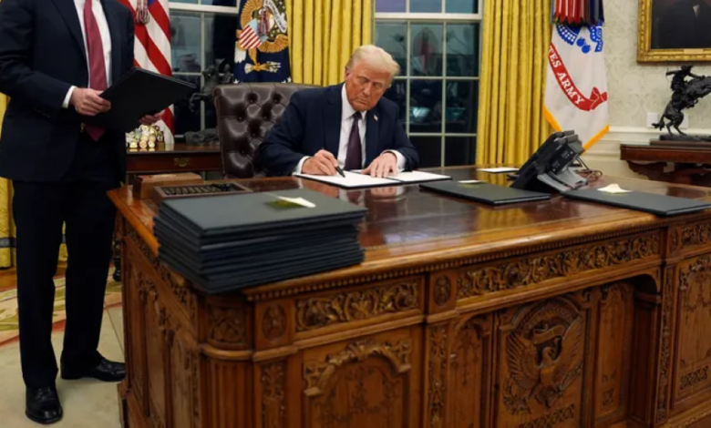 ترامب ينسحب من 66 منظمة دولية واتفاقية مناخية