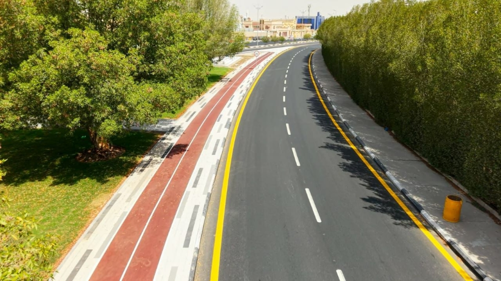 أعمال بلدية الجبيل في تحسين المشهد الحضري