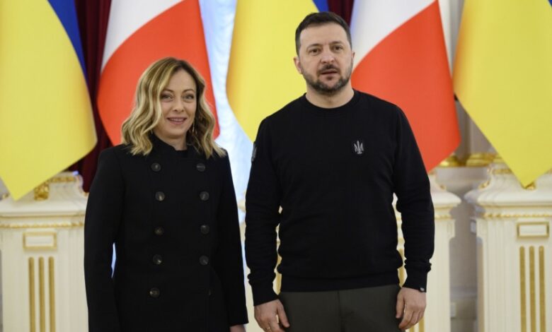 Meloni proposes a European envoy to Ukraine and a unified dialogue with Russia