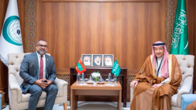 السعودية والمالديف تبحثان تعزيز العلاقات ومستجدات المنطقة