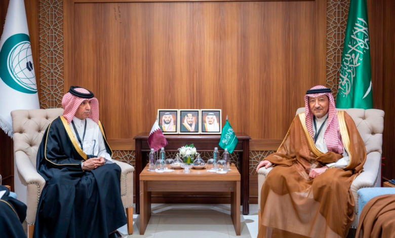 لقاءات الخريجي في اجتماع التعاون الإسلامي بجدة لدعم الصومال