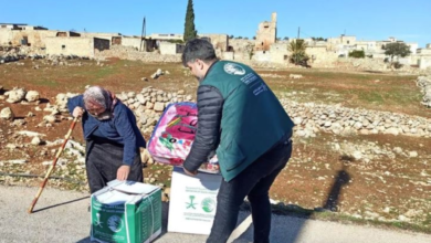 مركز الملك سلمان يوزع مساعدات في حلب وأفغانستان