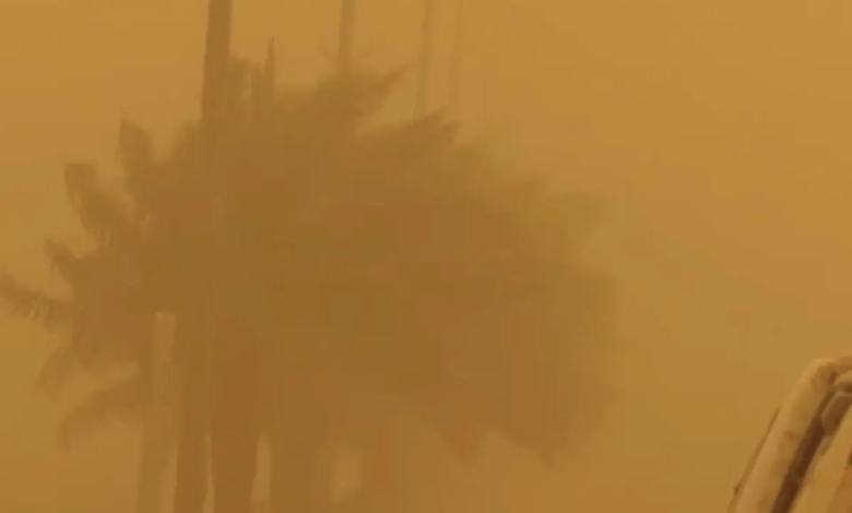 حالة الطقس اليوم: رياح وأتربة على 11 منطقة وتحذيرات للأرصاد