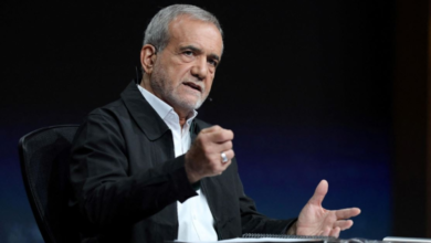 Pezeshkian accuses America of fueling the Iranian protests, and Trump threatens