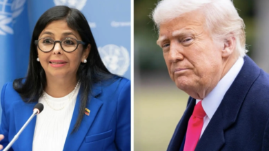 تفاصيل أول اتصال بين ترامب وديلسي رودريجيز بعد الإطاحة بمادورو