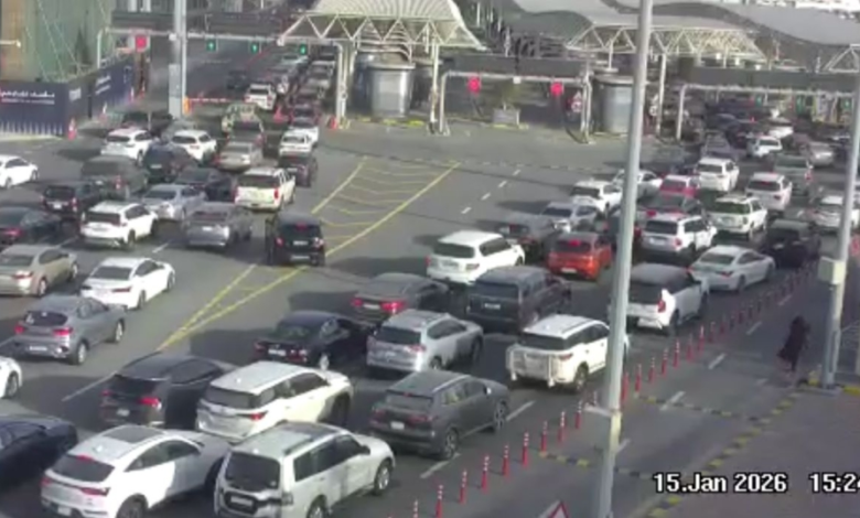 زحام جسر الملك فهد: العبور يستغرق 48 دقيقة وحلول تقنية