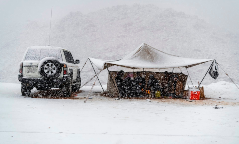 طقس السعودية: صقيع وحرارة تحت الصفر في 4 مناطق