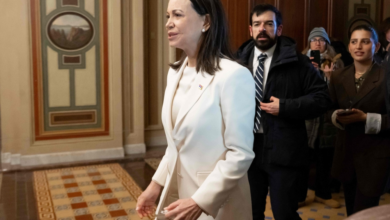 ماتشادو تهدي ترامب ميدالية نوبل للسلام في واشنطن