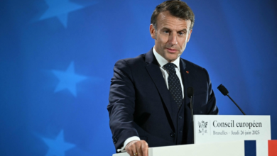 ماكرون يرد على ترامب: موقف أوروبي موحد ضد الرسوم الجمركية