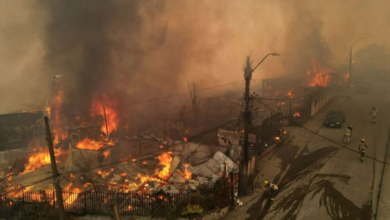 حرائق تشيلي: 19 قتيلاً وإعلان الطوارئ في الجنوب