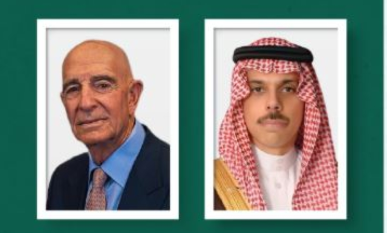 وزير الخارجية السعودي والمبعوث الأمريكي يبحثان مستجدات سوريا